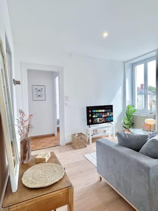 1 Appartement 3P Ideal Famille Travail Renove Lumineux Parking Gratuit Mulhouse Exteriör bild