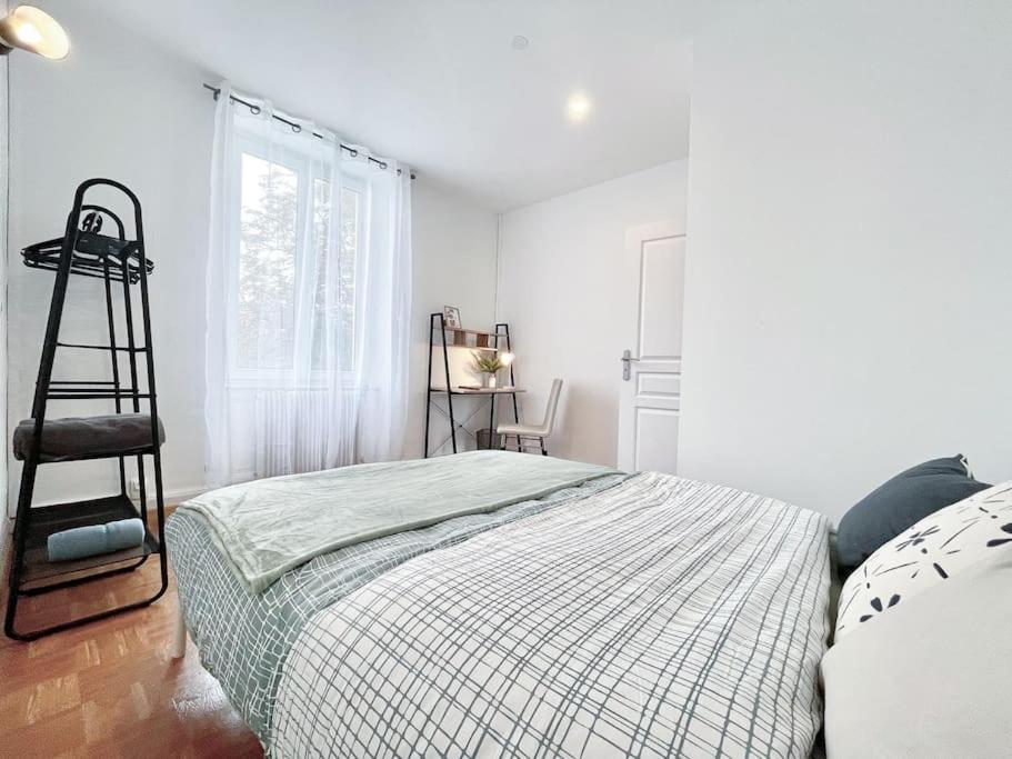 1 Appartement 3P Ideal Famille Travail Renove Lumineux Parking Gratuit Mulhouse Exteriör bild